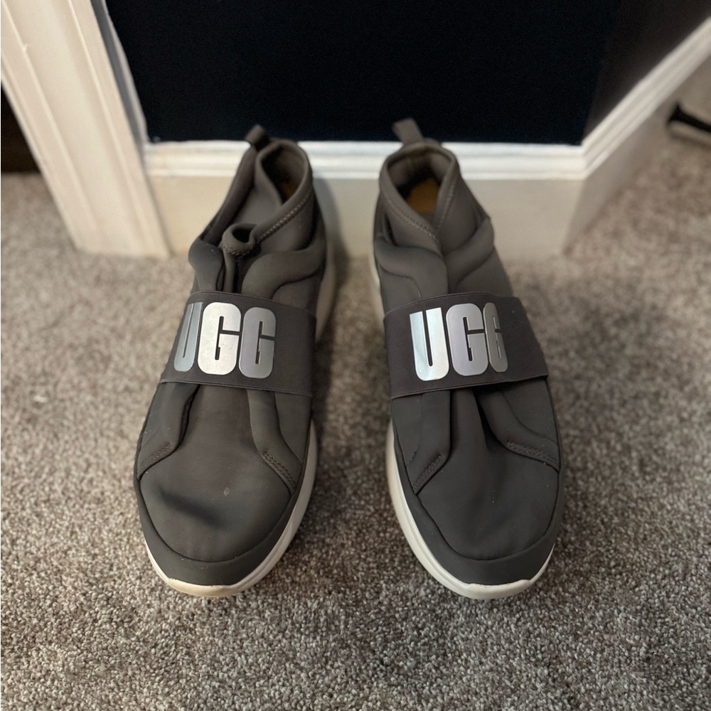 UGG Women’s Charcoal Slip-On Sneakers